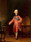 Vigilius Eriksen Portrait of Grand Prince Paul Petrovich in the Classroom oil painting